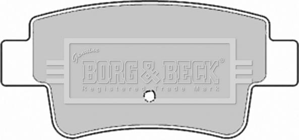 Borg & Beck BBP1946 - Əyləc altlığı dəsti, əyləc diski furqanavto.az