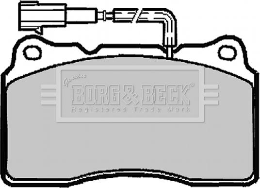 BENDIX 571952 - Əyləc altlığı dəsti, əyləc diski furqanavto.az