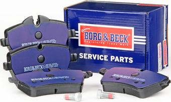 Borg & Beck BBP1988 - Əyləc altlığı dəsti, əyləc diski furqanavto.az