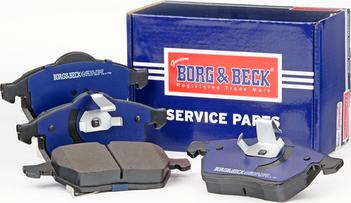 Borg & Beck BBP1643 - Əyləc altlığı dəsti, əyləc diski furqanavto.az