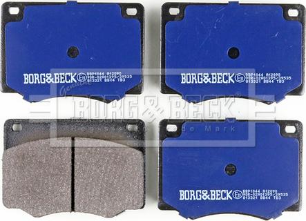 Borg & Beck BBP1044 - Əyləc altlığı dəsti, əyləc diski furqanavto.az