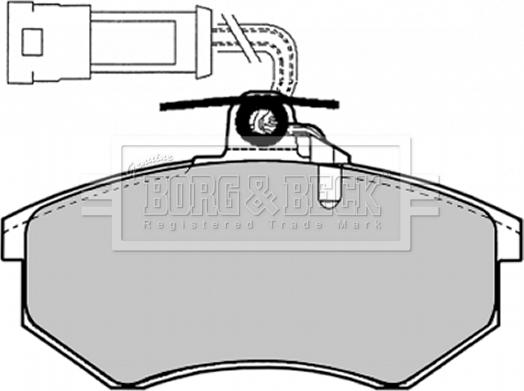 BOSCH 466 700B - Əyləc altlığı dəsti, əyləc diski furqanavto.az