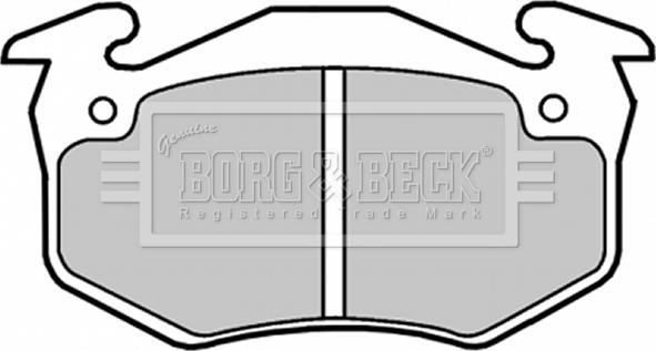 Borg & Beck BBP1018 - Əyləc altlığı dəsti, əyləc diski furqanavto.az