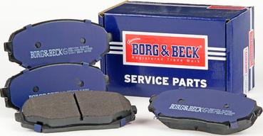 Borg & Beck BBP1194 - Əyləc altlığı dəsti, əyləc diski furqanavto.az