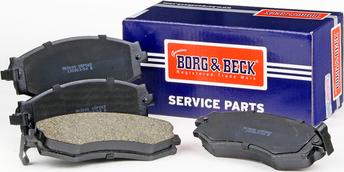 Borg & Beck BBP1173 - Əyləc altlığı dəsti, əyləc diski furqanavto.az
