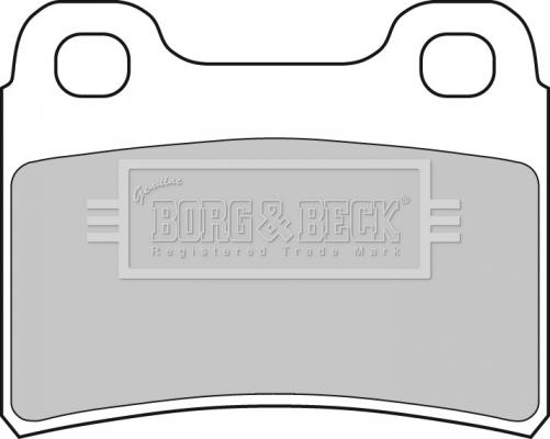 Borg & Beck BBP1304 - Əyləc altlığı dəsti, əyləc diski furqanavto.az