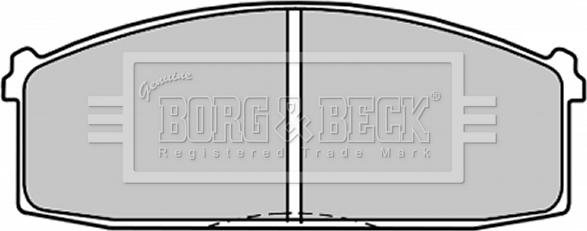 Borg & Beck BBP1300 - Əyləc altlığı dəsti, əyləc diski furqanavto.az