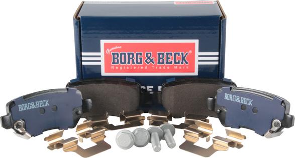 Borg & Beck BBP1777 - Əyləc altlığı dəsti, əyləc diski furqanavto.az