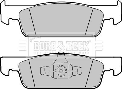 BOSCH 986495334 - Əyləc altlığı dəsti, əyləc diski furqanavto.az