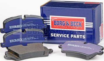 Borg & Beck BBP2415 - Əyləc altlığı dəsti, əyləc diski furqanavto.az