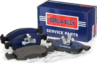 Borg & Beck BBP2540 - Əyləc altlığı dəsti, əyləc diski furqanavto.az