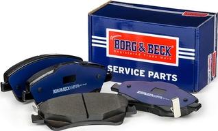 Borg & Beck BBP2080 - Əyləc altlığı dəsti, əyləc diski furqanavto.az