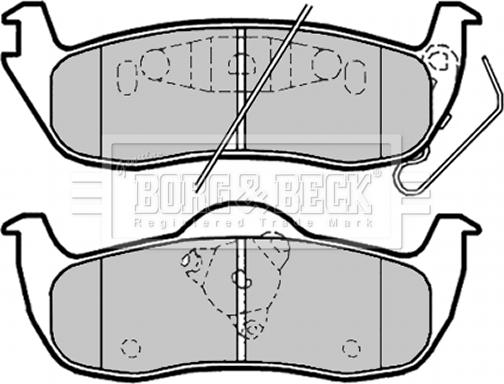 Japanparts JPP001AF - Əyləc altlığı dəsti, əyləc diski furqanavto.az