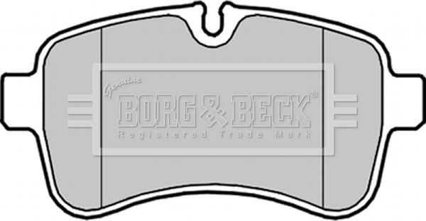 Borg & Beck BBP2034 - Əyləc altlığı dəsti, əyləc diski furqanavto.az