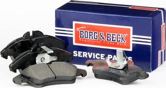 Borg & Beck BBP2071 - Əyləc altlığı dəsti, əyləc diski furqanavto.az