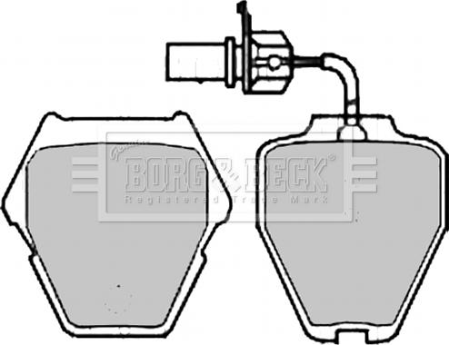 Lucas Electrical GDB1381 - Əyləc altlığı dəsti, əyləc diski furqanavto.az