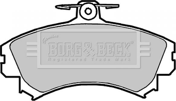 Borg & Beck BBP2151 - Əyləc altlığı dəsti, əyləc diski furqanavto.az