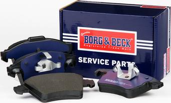 Borg & Beck BBP2108 - Əyləc altlığı dəsti, əyləc diski furqanavto.az