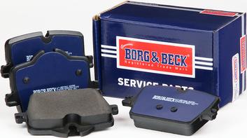 Borg & Beck BBP2862 - Əyləc altlığı dəsti, əyləc diski furqanavto.az