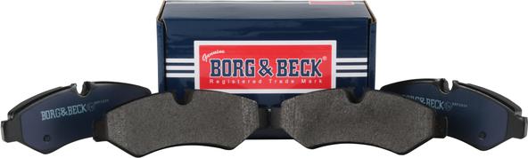 Borg & Beck BBP2839 - Əyləc altlığı dəsti, əyləc diski furqanavto.az