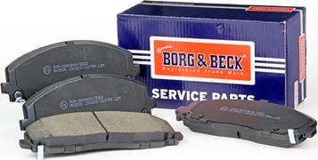 Borg & Beck BBP2342 - Əyləc altlığı dəsti, əyləc diski furqanavto.az