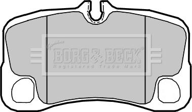 Borg & Beck BBP2359 - Əyləc altlığı dəsti, əyləc diski furqanavto.az