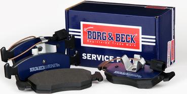 Borg & Beck BBP2310 - Əyləc altlığı dəsti, əyləc diski furqanavto.az