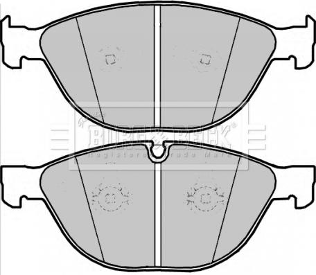 BENDIX 573150 - Əyləc altlığı dəsti, əyləc diski furqanavto.az