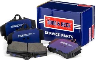 Borg & Beck BBP2235 - Əyləc altlığı dəsti, əyləc diski furqanavto.az