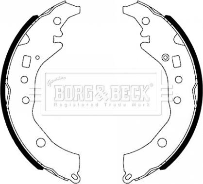 Borg & Beck BBS6493 - Əyləc Başlığı Dəsti furqanavto.az