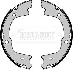 Borg & Beck BBS6459 - Əyləc başlığı dəsti, dayanacaq əyləci furqanavto.az