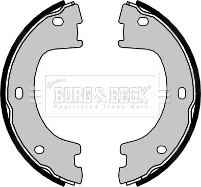 Borg & Beck BBS6475 - Əyləc başlığı dəsti, dayanacaq əyləci furqanavto.az