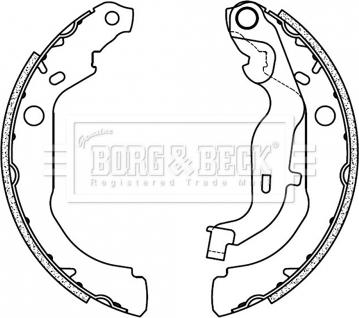 Borg & Beck BBS6507 - Əyləc Başlığı Dəsti furqanavto.az