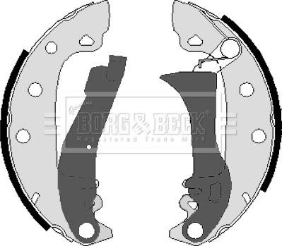 Borg & Beck BBS6095 - Əyləc Başlığı Dəsti furqanavto.az