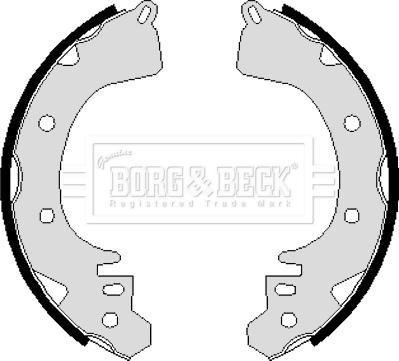 Borg & Beck BBS6098 - Əyləc Başlığı Dəsti furqanavto.az