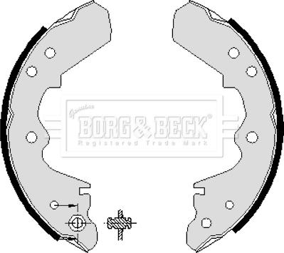 Borg & Beck BBS6042 - Əyləc Başlığı Dəsti furqanavto.az