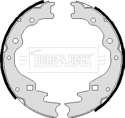 Borg & Beck BBS6009 - Əyləc Başlığı Dəsti furqanavto.az