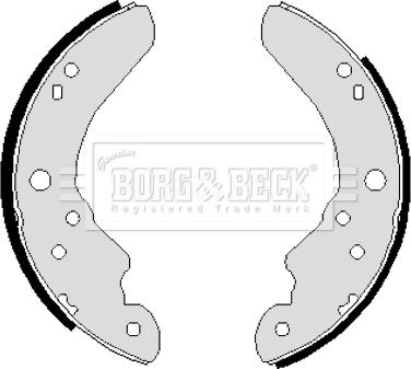 Borg & Beck BBS6006 - Əyləc Başlığı Dəsti furqanavto.az