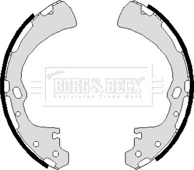 Borg & Beck BBS6019 - Əyləc Başlığı Dəsti furqanavto.az