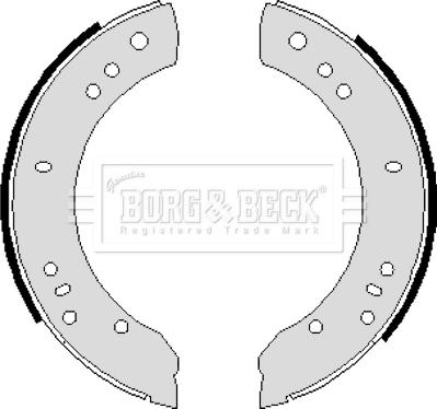 Borg & Beck BBS6016 - Əyləc Başlığı Dəsti furqanavto.az