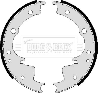 Borg & Beck BBS6013 - Əyləc Başlığı Dəsti furqanavto.az