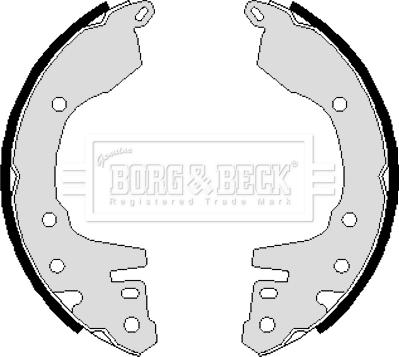 Borg & Beck BBS6072 - Əyləc Başlığı Dəsti furqanavto.az