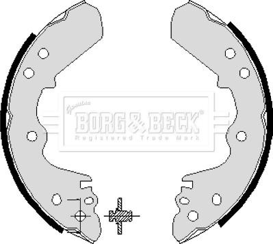 Borg & Beck BBS6196 - Əyləc Başlığı Dəsti furqanavto.az