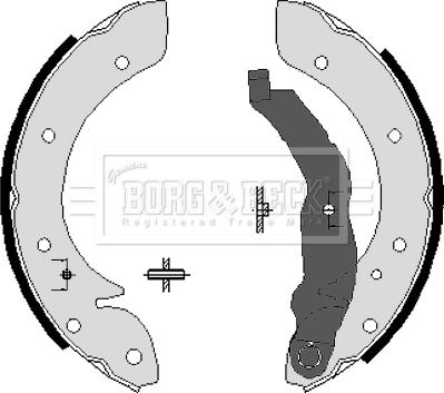 Borg & Beck BBS6198 - Əyləc Başlığı Dəsti furqanavto.az