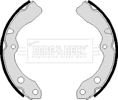 Borg & Beck BBS6102 - Əyləc Başlığı Dəsti furqanavto.az