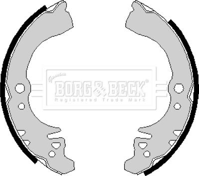 Borg & Beck BBS6139 - Əyləc Başlığı Dəsti furqanavto.az