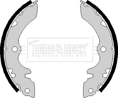 Borg & Beck BBS6136 - Əyləc Başlığı Dəsti furqanavto.az