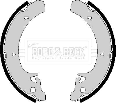 Borg & Beck BBS6133 - Əyləc Başlığı Dəsti furqanavto.az