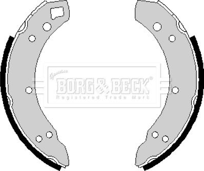 Borg & Beck BBS6137 - Əyləc Başlığı Dəsti furqanavto.az