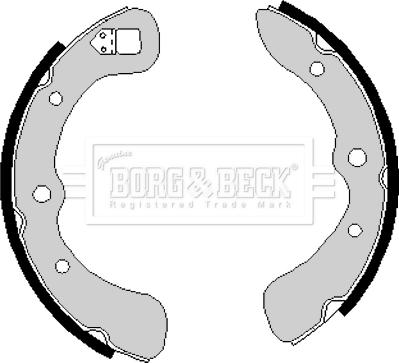 Borg & Beck BBS6129 - Əyləc Başlığı Dəsti furqanavto.az